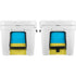 Ukraine Flag Distressed YETI Tundra 75 Hard Cooler Skin
